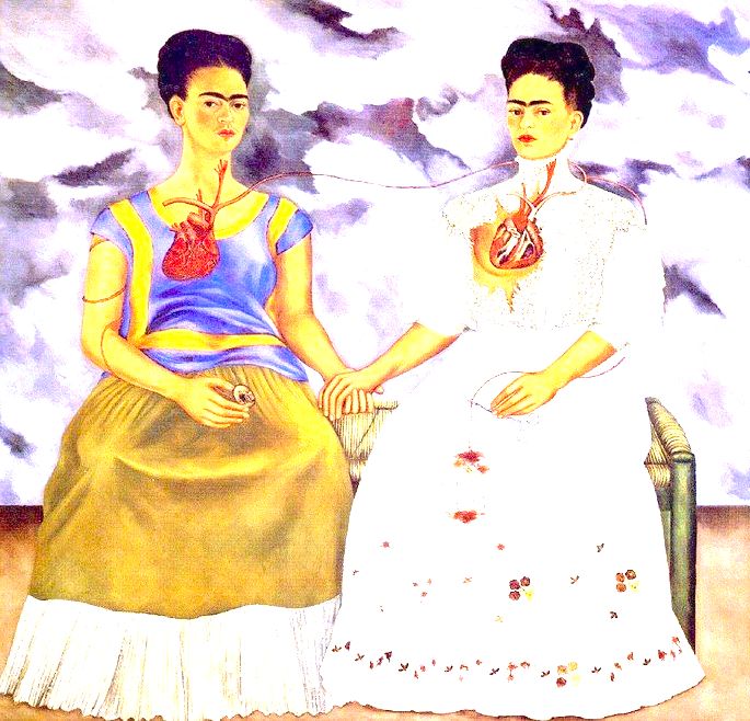 Quadro As Duas Fridas (1939).