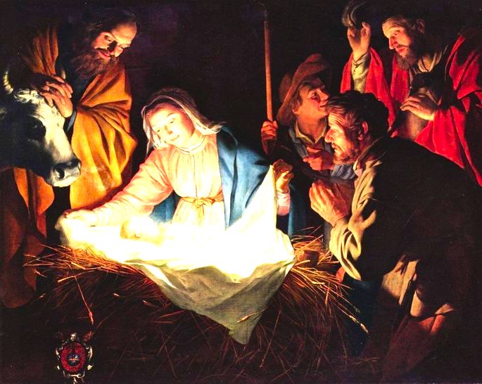 O nascimento do menino Jesus