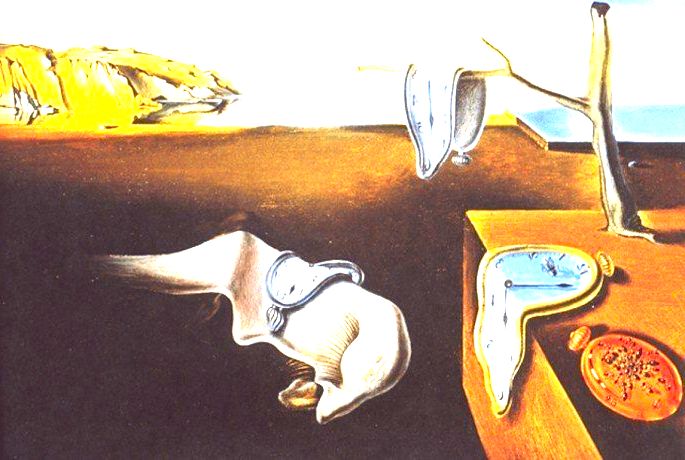 Quadro A Persistência da Memória, de Salvador Dalí
