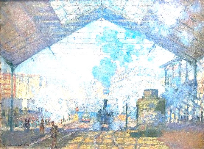 A Estação Saint-Lazare