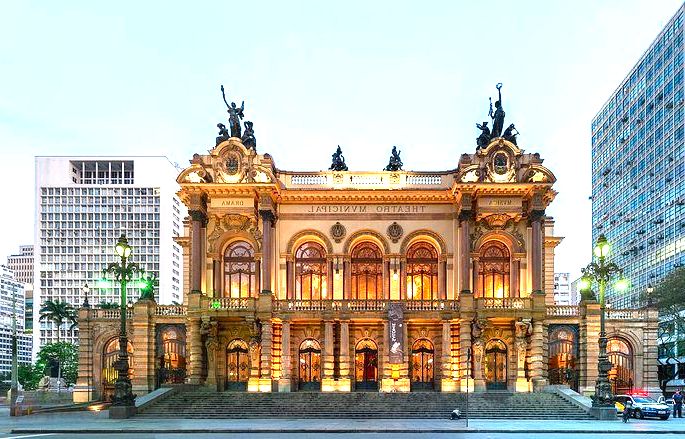 O Theatro Municipal de São Paulo foi palco para a Semana de Arte Moderna