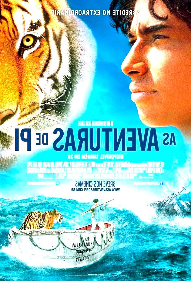 Cartaz do filme As aventuras de Pi.