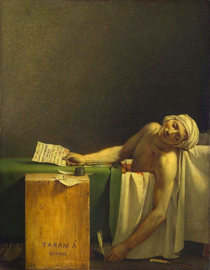 Marat assassinado