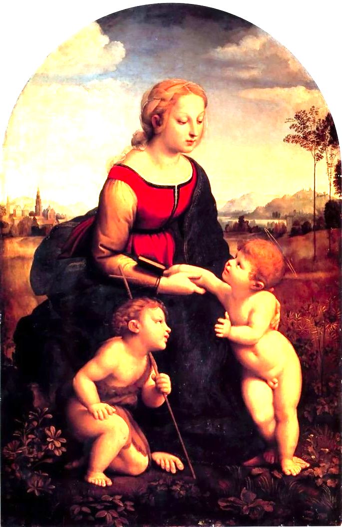 Quadro A Bela Jardineira (1507)