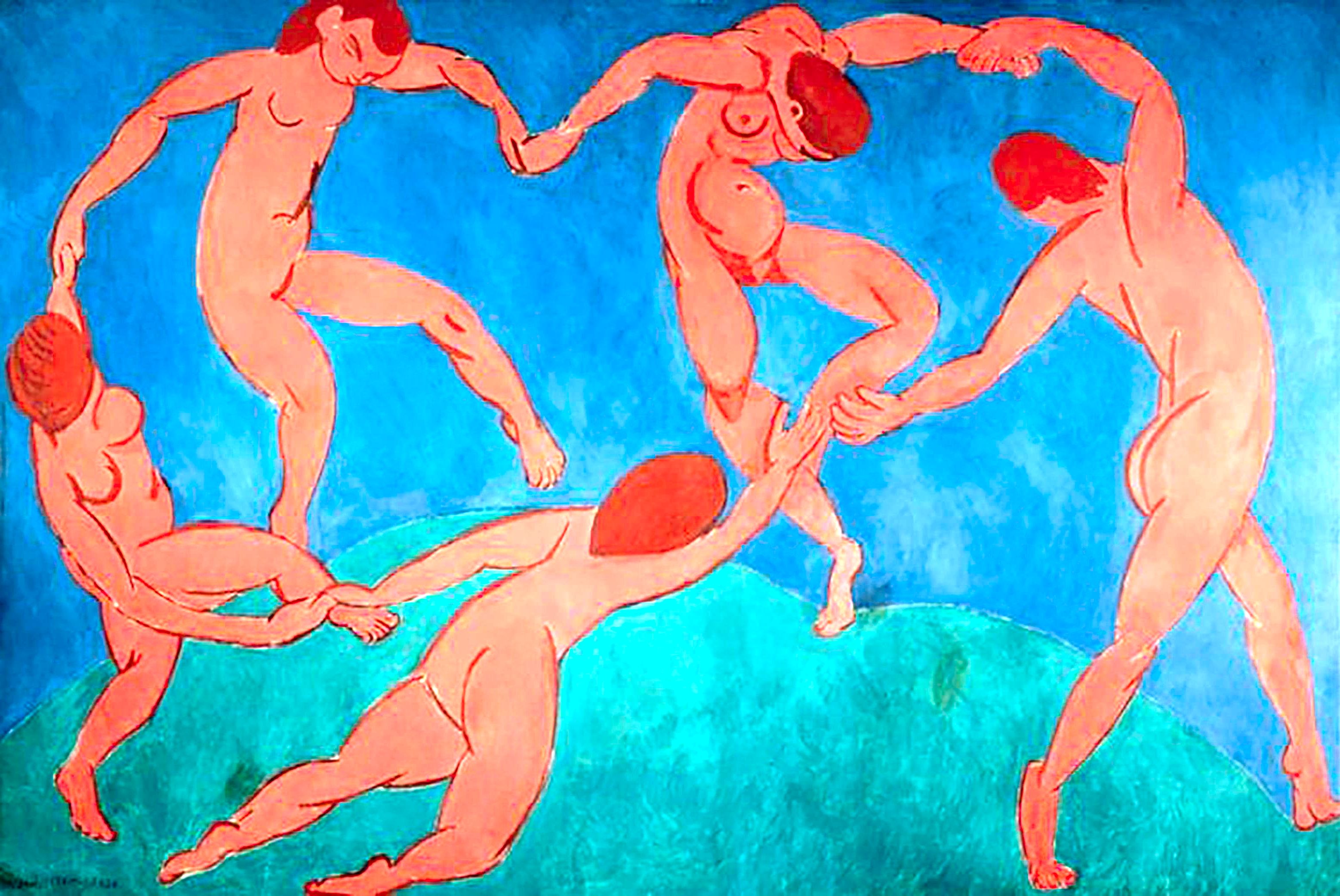 A dança, tela de Matisse