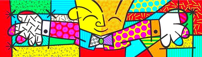 Abraço romero britto