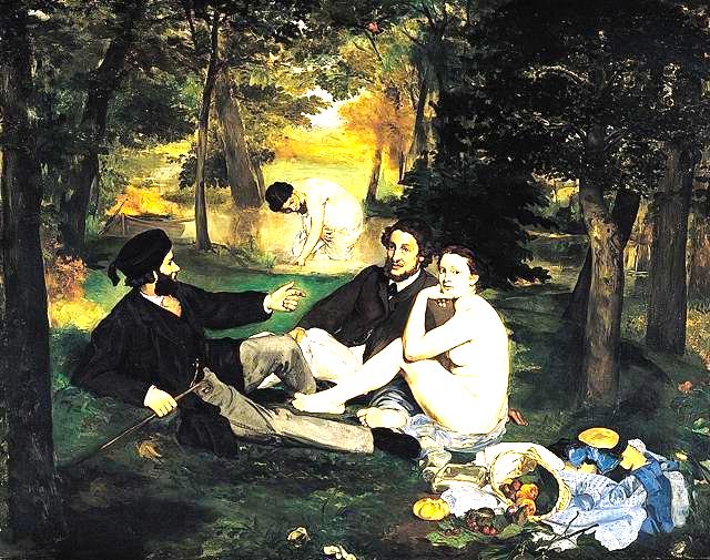 Almoço na relva, de Manet