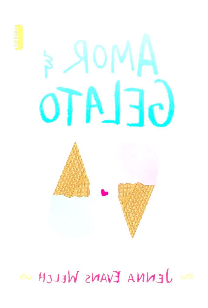 Capa do livro Amor e Gelato