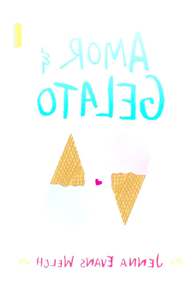 Capa do livro Amor e Gelato