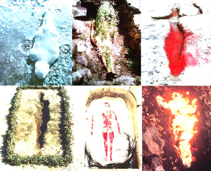 body art Ana Mendieta