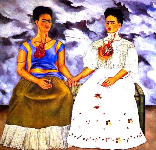 as duas fridas obra surrealista