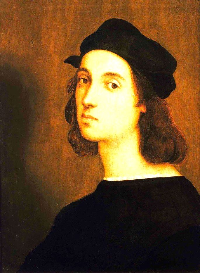 Autorretrato (1506), de Rafael Sanzio.