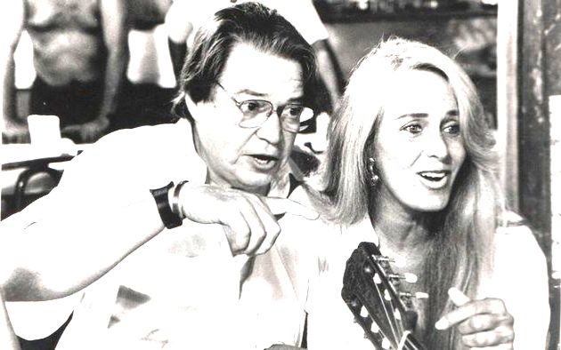 Helô Pinheiro e Tom Jobim.