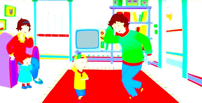 família Caillou
