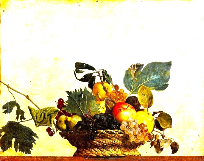 Quadro Cesto de frutas.