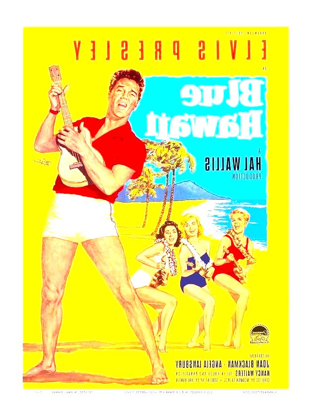 Cartaz do filme Blue Hawaii.