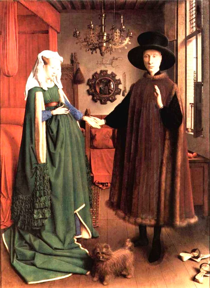 Quadro Casal Arnolfini, de Van Eyck