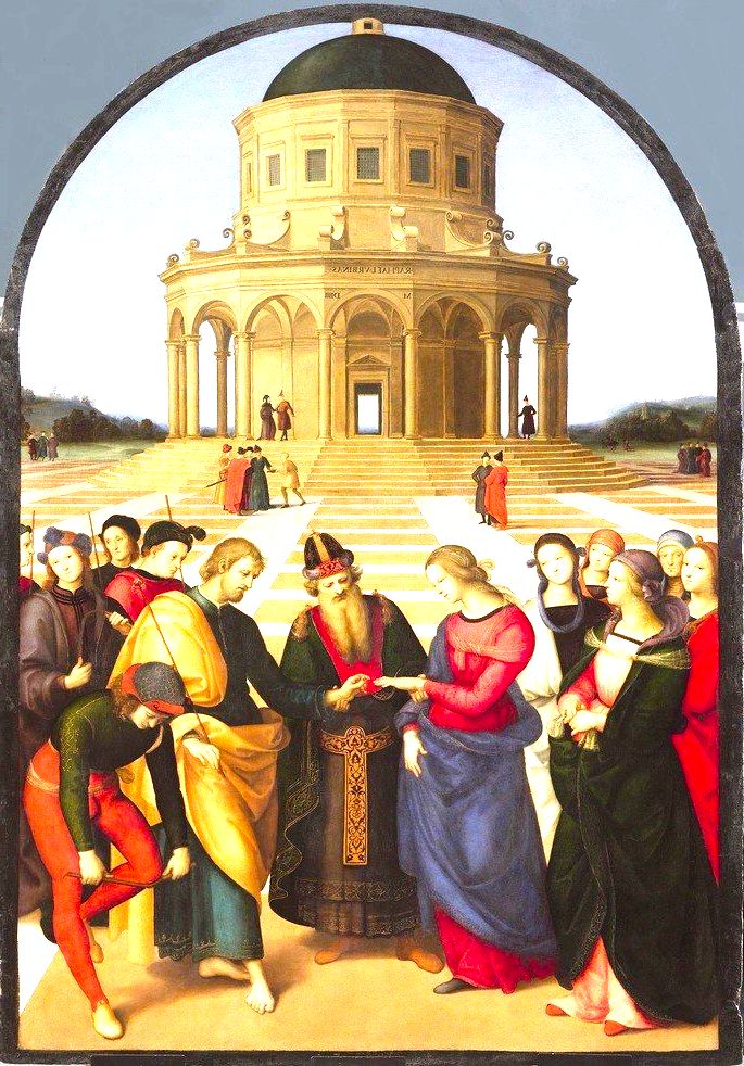 Quadro Casamento da Virgem