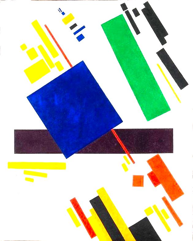 Composição Suprematista, Kazimir Malevich