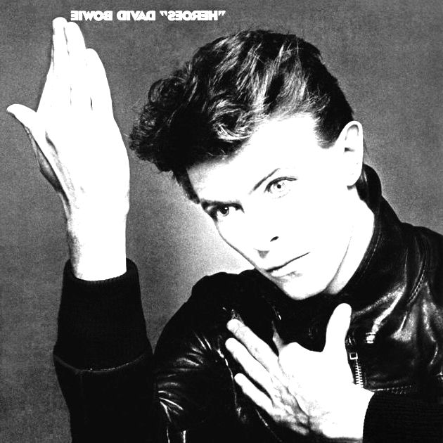Capa do disco Heroes de David Bowie (1977).