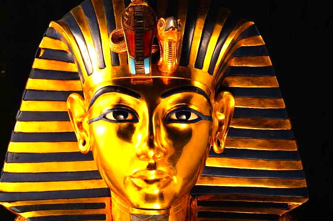 Máscara mortuária de Tutankamon