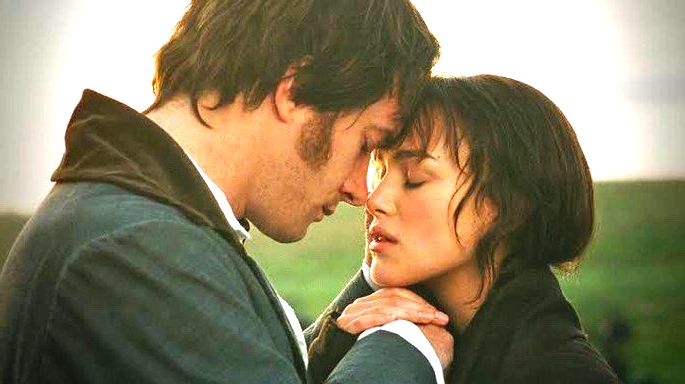 Elizabeth Bennet e Mr. Darcy em Orgulho e Preconceito
