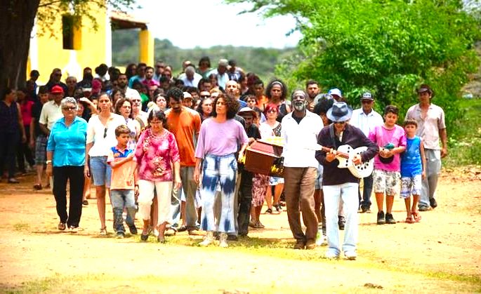 enterro Dona Carmelita Bacurau