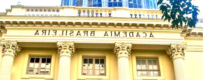 Fachada do prédio da Academia Brasileira de Letras.