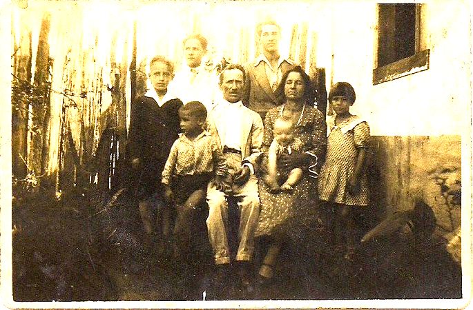 fotografia de família década de 30
