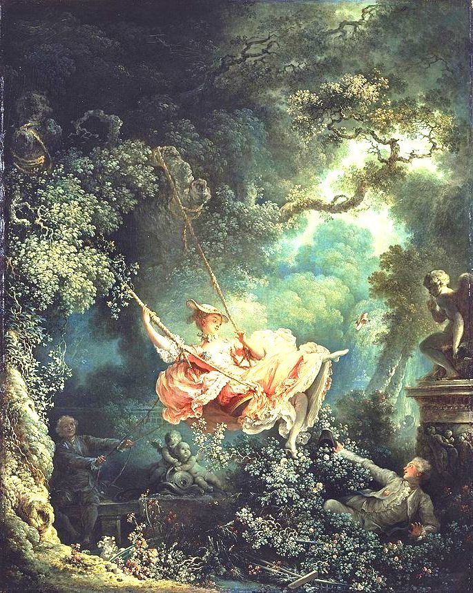 Tela de Fragonard, o Balanço