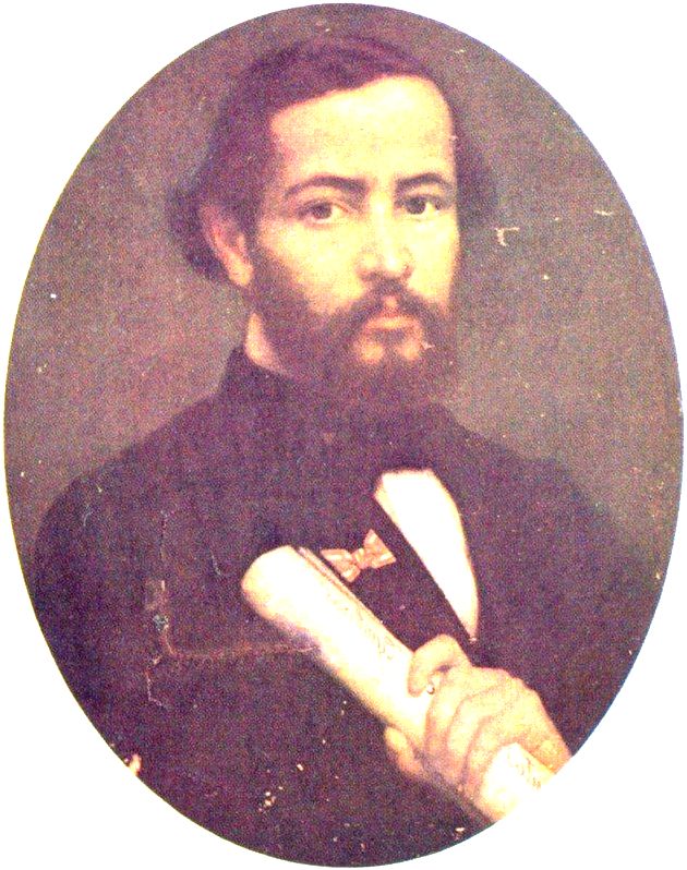 Retrato de Gonçalves Dias.