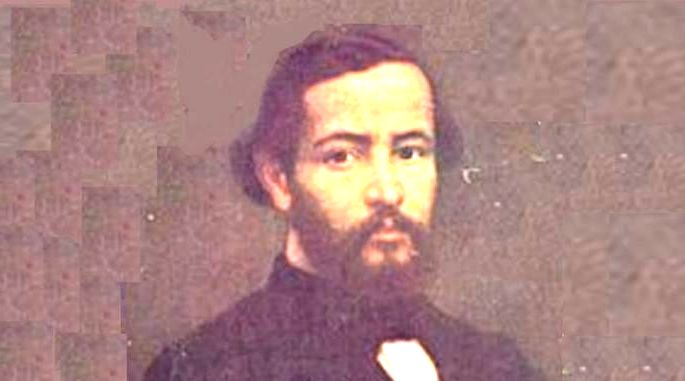 Retrato de Gonçalves Dias.