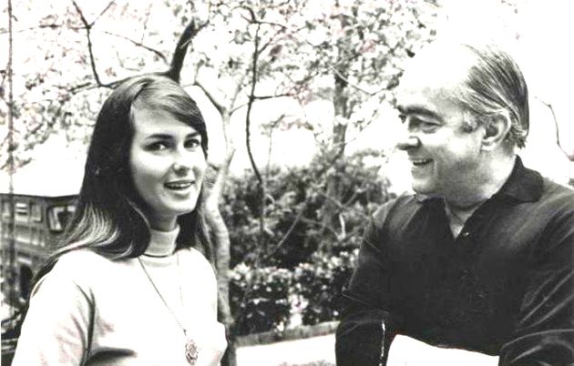 Helo Pinheiro e Vinicius de Moraes.