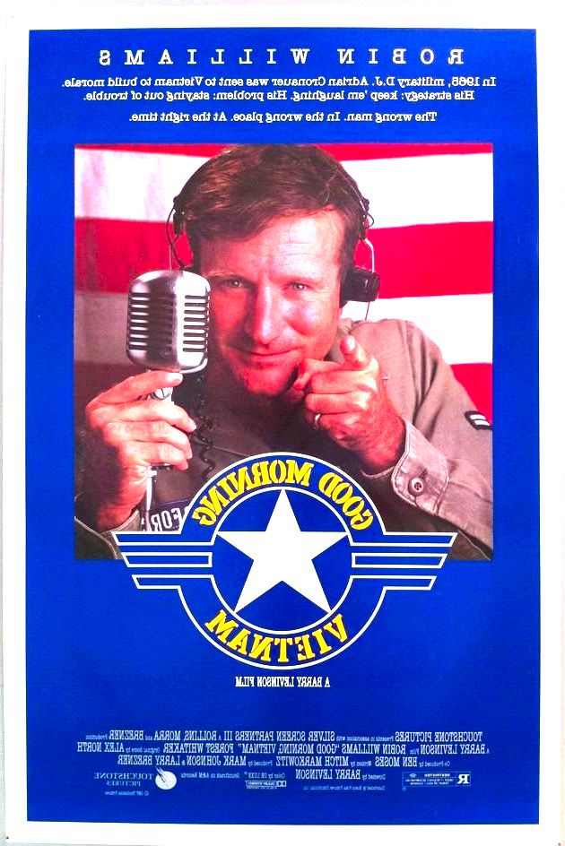 Cartaz do filme Good Morning Vietnam.