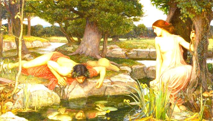 Eco e Narciso, John William Waterhouse