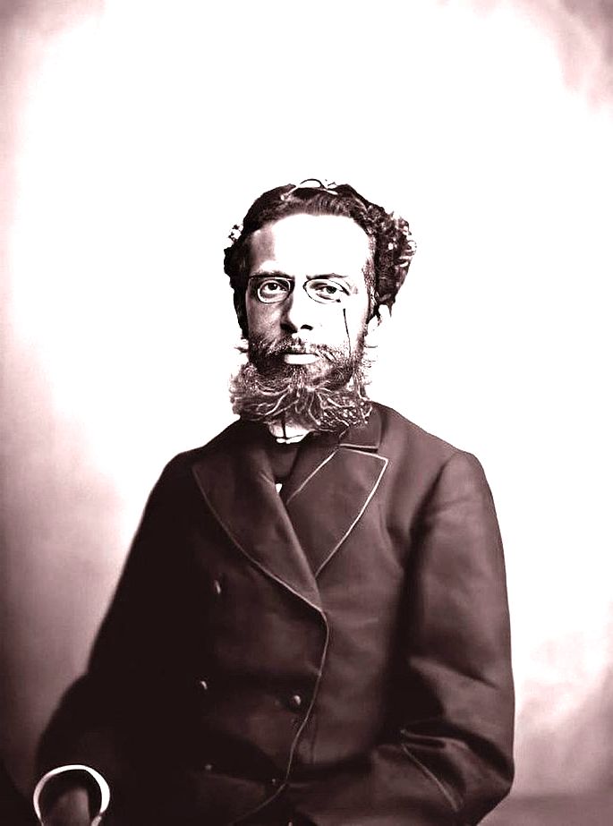 fotografia de Machado de Assis em preto e branco