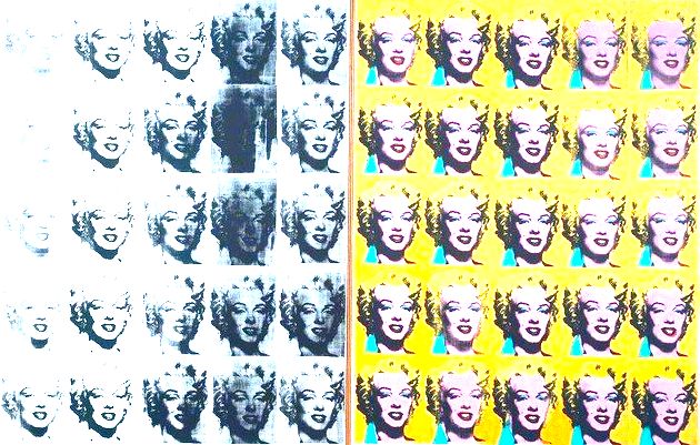 Marilyn Diptych (1962), de Andy Warhol.