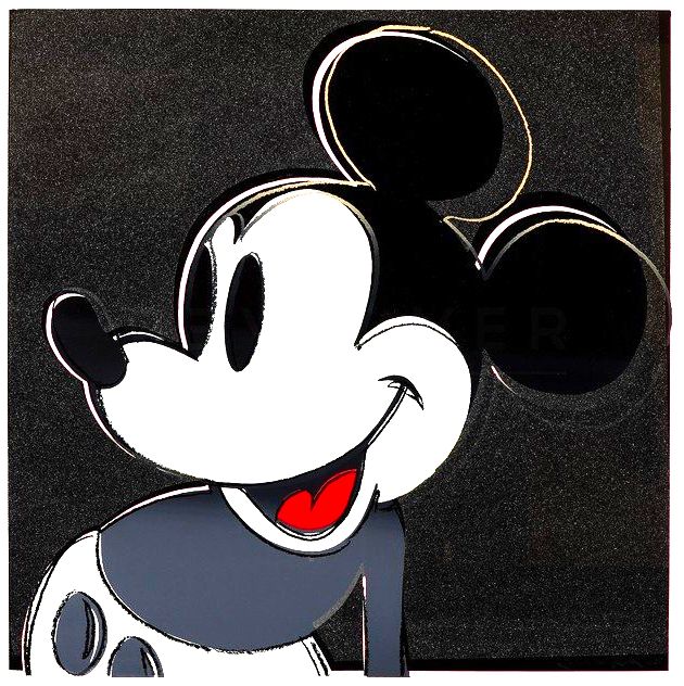 Mickey Mouse, de Andy Warhol.