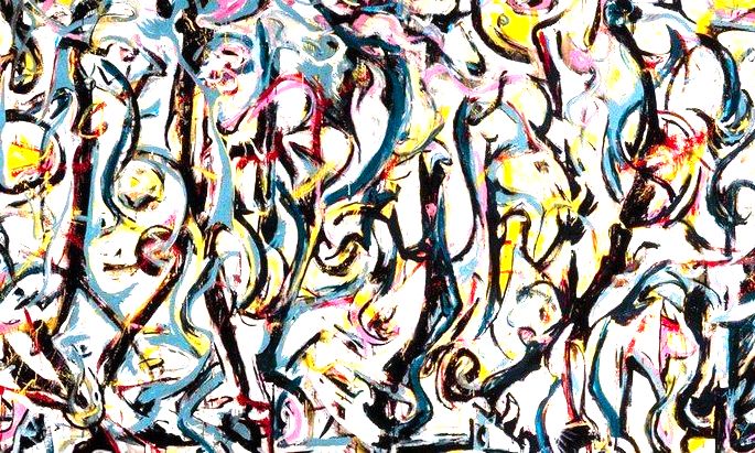 Mural de Jackson Pollock (1944)