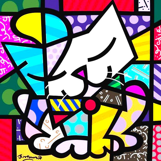 O gato Romero Britto