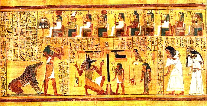 O tribunal de Osiris