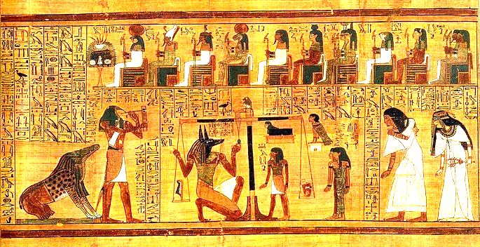 O tribunal de Osiris