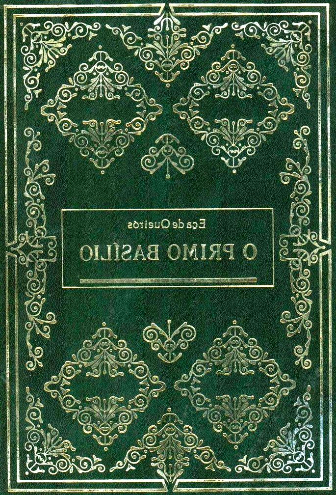 Capa do livro O Primo Basílio, de Eça de Queirós.
