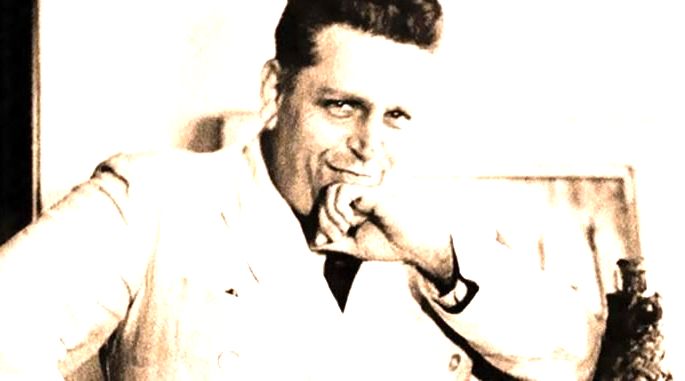 Retrato do escritor Oswald de Andrade.