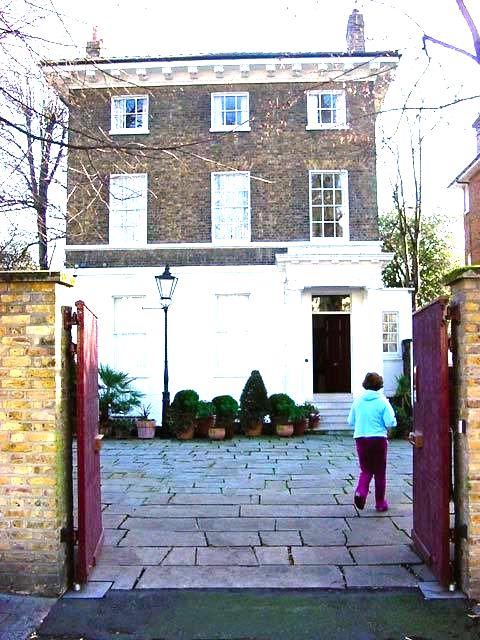 Casa de Paul em Londres, onde foi registrada a demo em piano da primeira versão de Hey Jude.