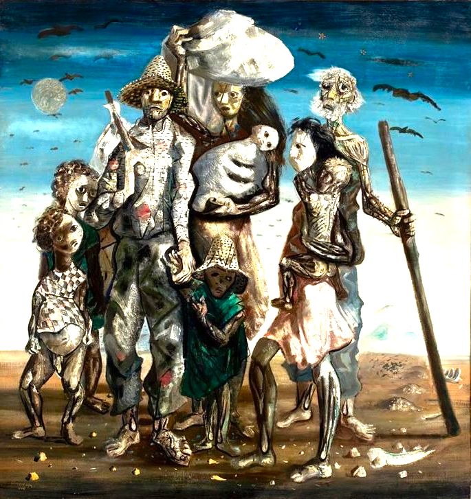 Os retirantes, de Candido Portinari