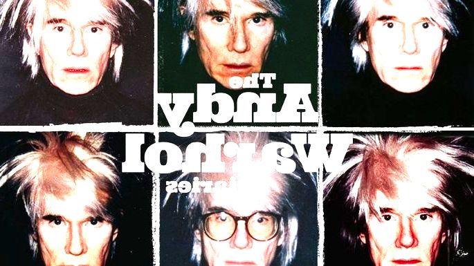 cartaz da série Diários de Andy Warhol