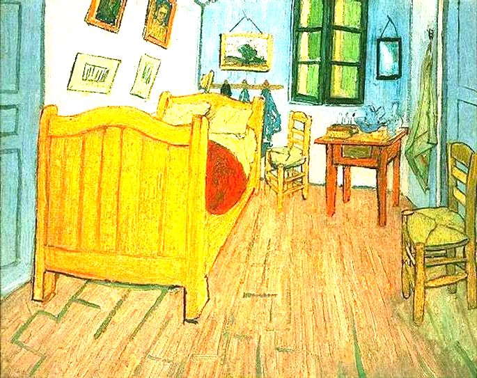 O quarto em Arles, de Vincent van Gogh