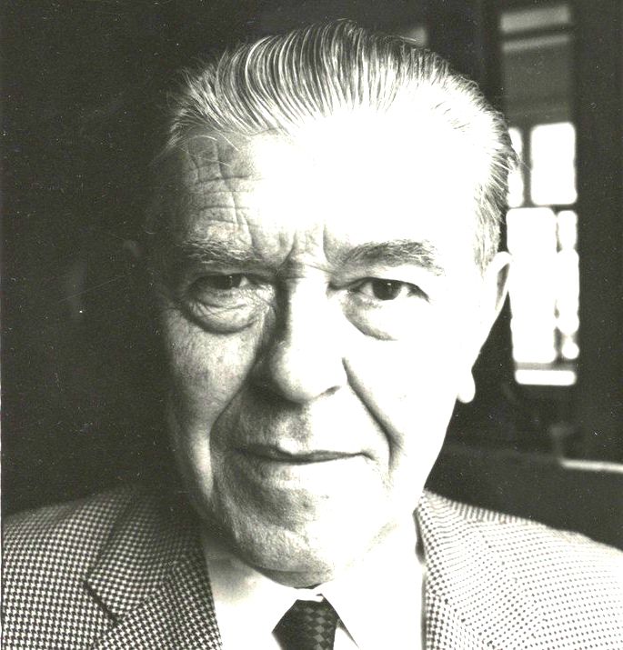 Retrato de René Magritte.