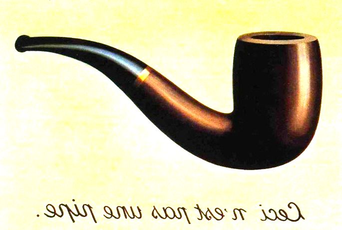 Isto não é um cachimbo, de Magritte